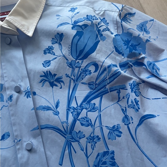 Gucci Flora Poplin Shirt - Picture 2 of 7